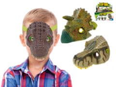 Mikro Trading Maska dinosaurus 19 cm