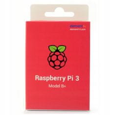 Raspberry Pi Raspberry Pi 3B+ - 1GB RAM - 1,4GHz - Nový, Raspberry Pi 3 Model B+