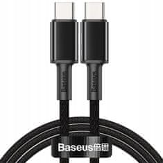 BASEUS Heavy-duty USB-C QC 3.0 PD 100W kabel 1m, CATGD-01 černá