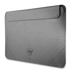 Guess Guess Saffiano Triangle Logo Sleeve - Pouzdro Na Notebook 13" / 14" (Stříbrná)