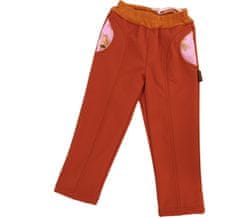 ROCKINO Dětské softshellové kalhoty vel. 110,116,122 vzor 8579 - rezavé, velikost 116
