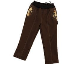 ROCKINO Dětské softshellové kalhoty vel. 86,92,98,104 vzor 8578 - hnědé, velikost 86