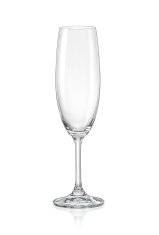 Crystalex Sklenice na šampaňské Lara 220 ml, 6 ks