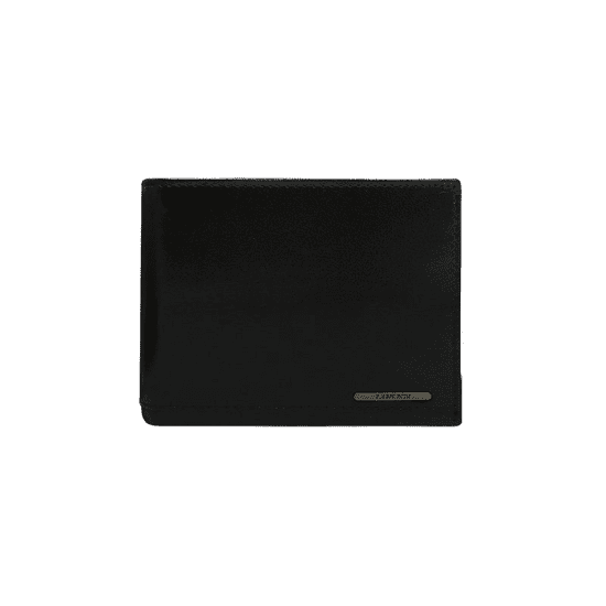 LOREN Černá klasická pánská kožená peněženka CE-PF-CRM-70-08.33_290347