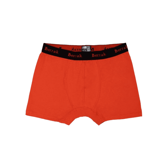 BERRAK Pánské oranžové boxerky BR-BK-4476.28P_360283
