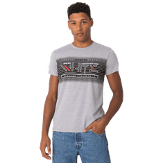 Factoryprice Šedé bavlněné tričko pro muže Emmett NC-TS-20-1909.81P_372511 XL