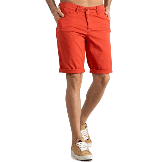 Factoryprice Tmavě oranžové pánské šortky Brady 275-SN-2019__26.87P_322060