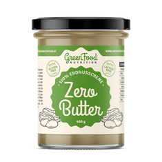 GreenFood Nutrition Zero Butter 100% Arašídový krém 400g