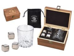 G. Wurm Malý whisky set v luxusní dřevěné krabičce II