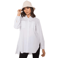 Ex moda Dámská košile s rozparky AMERSHAM bílá EM-KS-001.46_379674 Univerzální