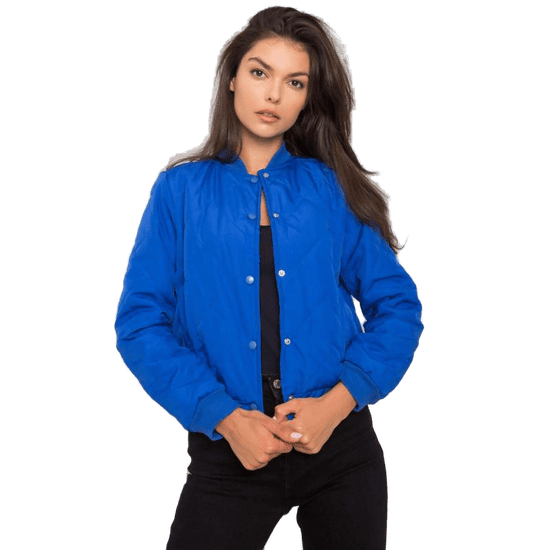 Ex moda Dámská bunda prošívaná SHERISE modrá EM-KR-616.29_374793