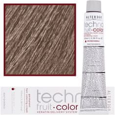 Alter Ego Technofruit Color 100ml barva s keratinem pro permanentní barvení vlasů 7/2