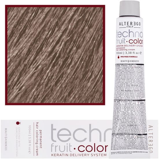 Alter Ego Technofruit Color 100ml barva s keratinem pro permanentní barvení vlasů