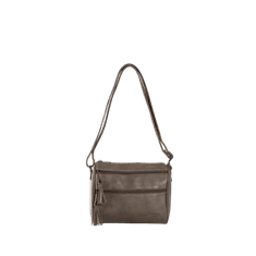 F & B Dámská kabelka z ekologické kůže JAKKI khaki OW-TR-2032_391179 Univerzální