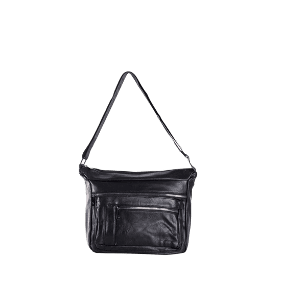 F & B Dámská kabelka přes rameno s kapsami KAYCEE černá OW-TR-F529-1_391195