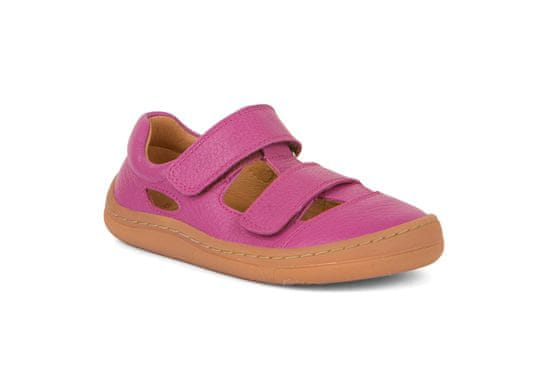 Froddo dívčí barefoot kožené sandály G3150241-7 fuxia