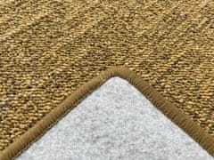 Vopi Kusový koberec Alassio zlatohnědé kruh, 2.00 x 2.00