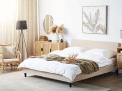 Beliani Náhradní povlak pro postel 160 x 200 cm béžový FITOU
