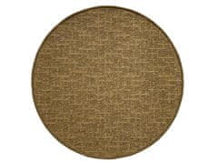 Vopi Kusový koberec Alassio zlatohnědé kruh, 2.00 x 2.00