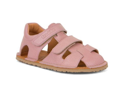 Froddo dívčí barefoot kožené sandály G3150243-6 růžová