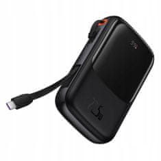 Northix Powerbanka - 10 000 mAh - USB-A + USB-C 