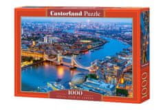 Castorland CASTORLAND Puzzle 1000 dílků. Letecký pohled na Londýn