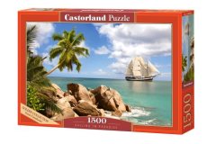 Castorland Puzzle CASTORLAND 1500 dílků. Plavba v ráji
