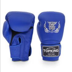 Top King Boxerské rukavice TOP KING Super Air Single Tone - Modré
