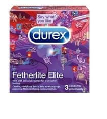 Durex Super tenké kondomy Fetherlite Elite Emoji 3 ks