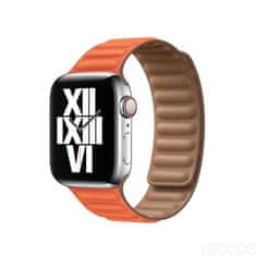Tactical Loop kožený řemínek pro Apple Watch 40mm, Barva Šedá 45mm Oranžová