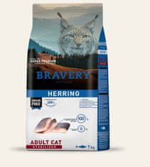 Bravery Bravery cat STERILISED HERRING - 7kg