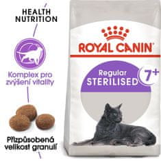 Royal Canin Royal Canin Sterilised 7+ - granule pro stárnoucí kastrované kočky - 1,5kg