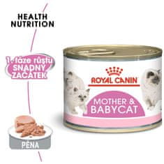 Royal Canin Royal Canin Babycat Instinctive Can - konzerva pro kojící kočky a koťata - 195g