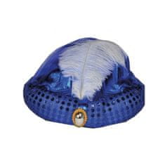 funny fashion Turban modrý