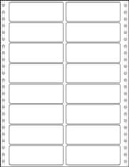 S&K Label Etikety tabelační dvouřadé 100 x 36,1 bílé mm