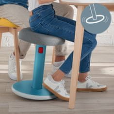Leitz Ergonomická balanční židle ERGO Cosy Stool klidná modrá