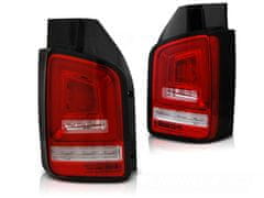 TUNING TEC  Zadní světla VW T5 GP 2010-2015 LED BAR - Červená.