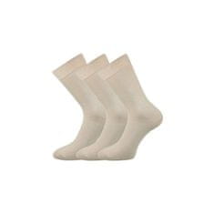 3PACK ponožky béžové (Blažej) - velikost XL