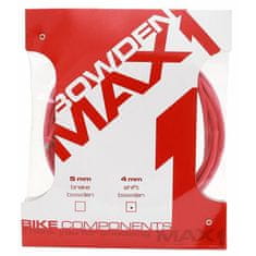 MAX1 Bowden 21551 4 mm - balení 3 metry, červená