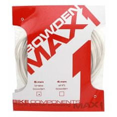 MAX1 Bowden 21557 5 mm - balení 3 metry, bílá