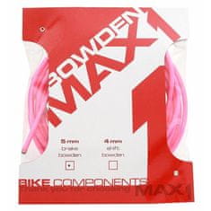 MAX1 Bowden 21725 5 mm - balení 3 metry, růžová fluo