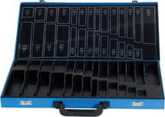 Format Prázdná modrá kovová kazeta, 230 ks. DIN 338