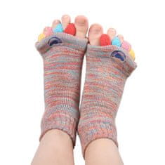 Pro nožky Adjustační ponožky MULTICOLOR dětské (Velikost XS (31 - 34))