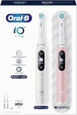 Oral-B magnetický zubní kartáček iO Series 6 Due White/Pink Sand