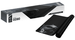 MSI Podložka pod myš Agility GD80 120 x 60 cm - černá