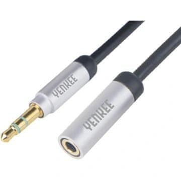 Yenkee YCA 222 BSR kabel AUX M/F 2m kov.