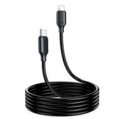 Joyroom USB-C kabel - Lightning 480Mb/s 20W - 2m - Černá KP22541