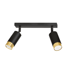 shumee HIRO 2 BLACK-GOLD 965/2 moderní nastavitelné stropní LED bodové světlo černé a zlaté (Copy)