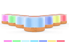 KN Aroma difuzér s 7 LED barvami