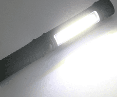 KN Přenosná LED svítilna 3W s magnetem Barva: černá